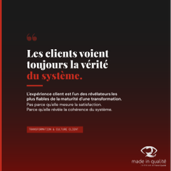Transformation et Culture client